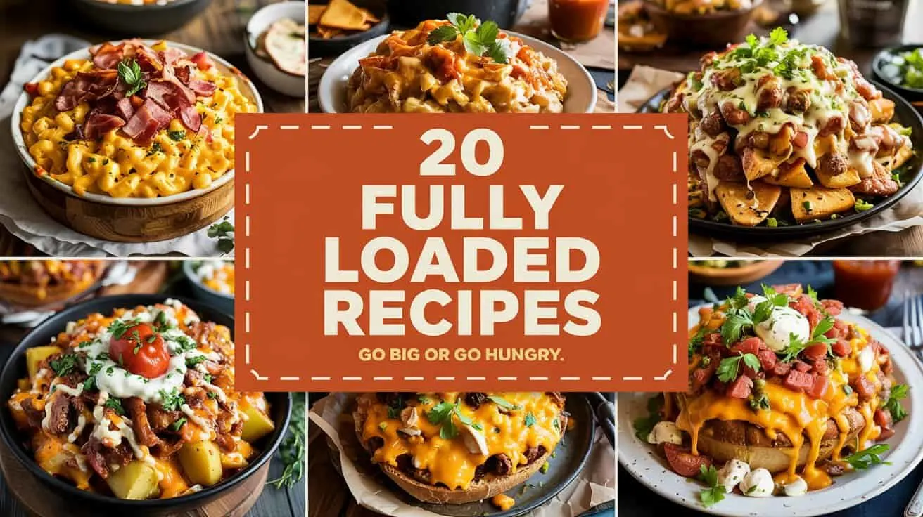 Fully loaded recipes