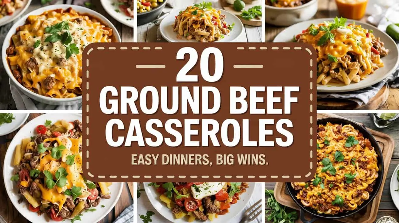 Ground beef casserole recipes