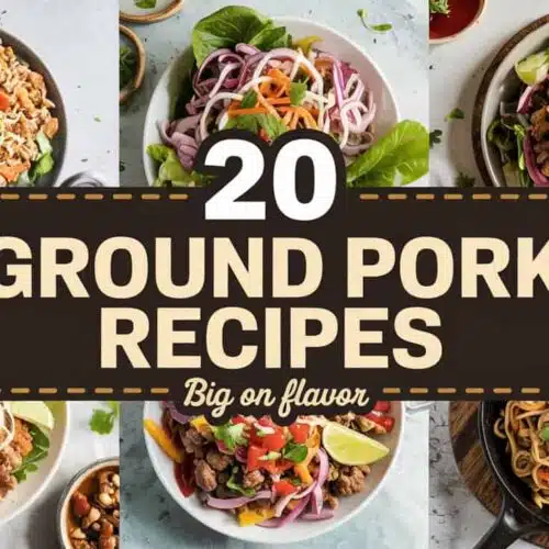 Ground pork recipes