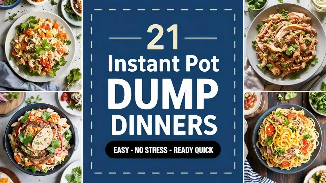 21 Instant Pot Dump Dinners That Save Time