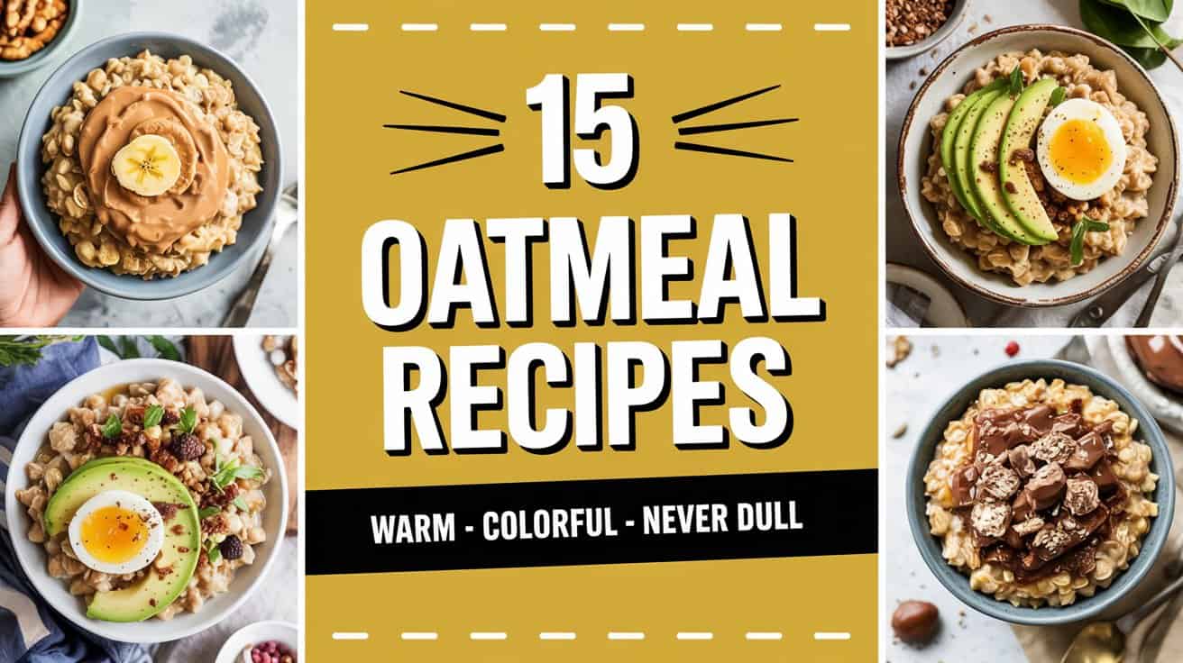 Oatmeal recipes
