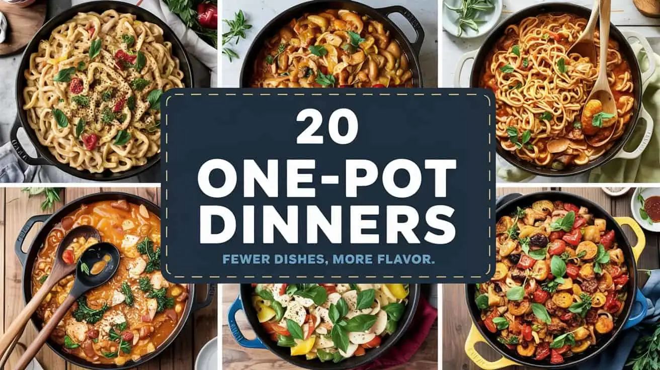 One pot dinner recipes