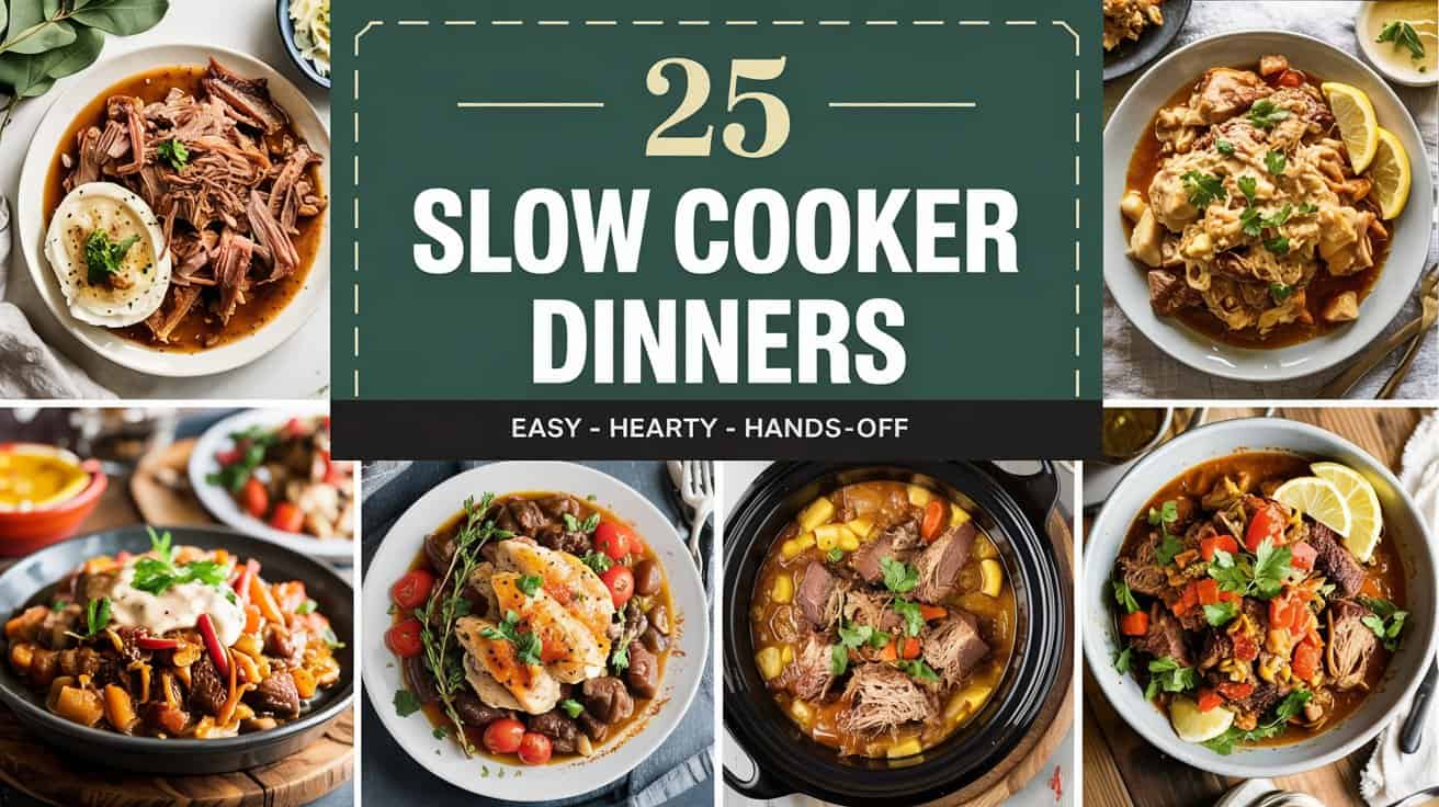 25 Slow Cooker Dinners That Practically Make Themselves