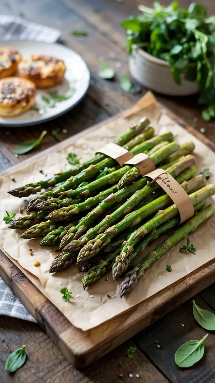 Crispy air fryer asparagus tender asp use1g