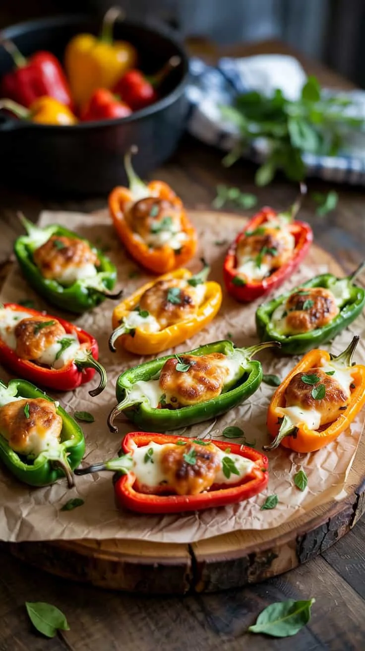 Air fryer stuffed mini peppers mini p euiaa pjxia
