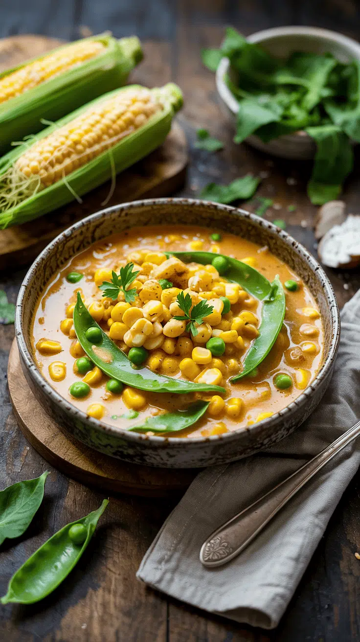 1 13 sweet corn and pea coconut curry this wmygntq