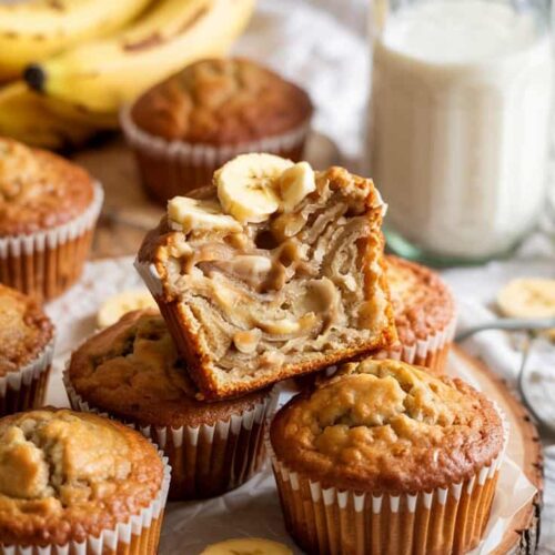 Classic banana muffins gluiy shibfv lziro9w