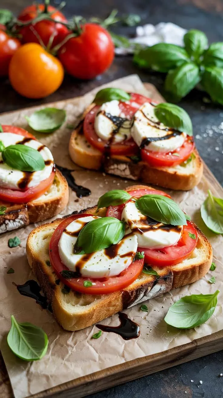 11 italian caprese toast with mozzarella q9hrha trzusd rpjgr9hq rpokpbmgtqs mwfwbrqxzg