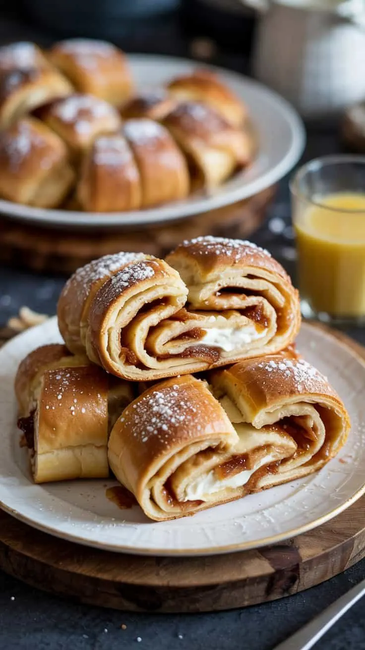 Challah baked french toast roll ups t qrmpg sywk