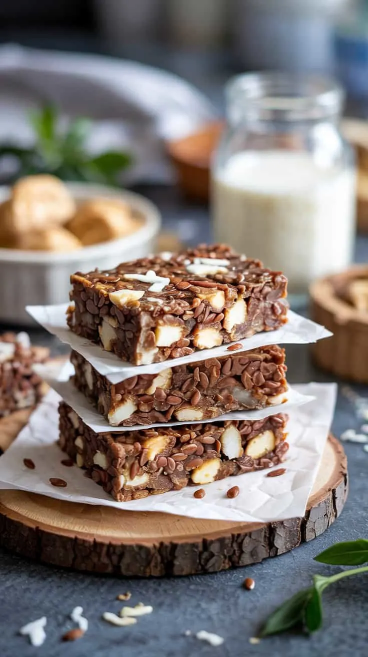 Flaxseed and coconut low carb breakfa