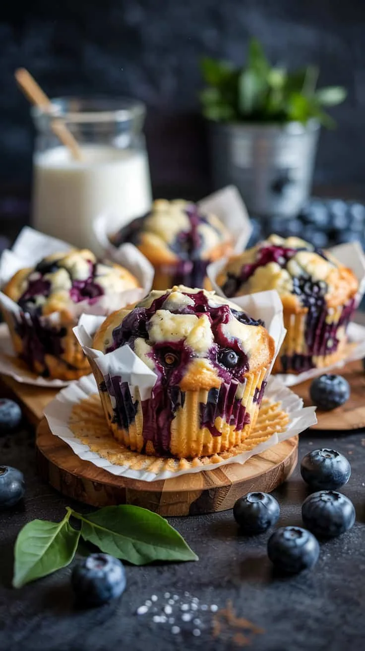 Blueberry ricotta muffins ricotta bri 23 ubw