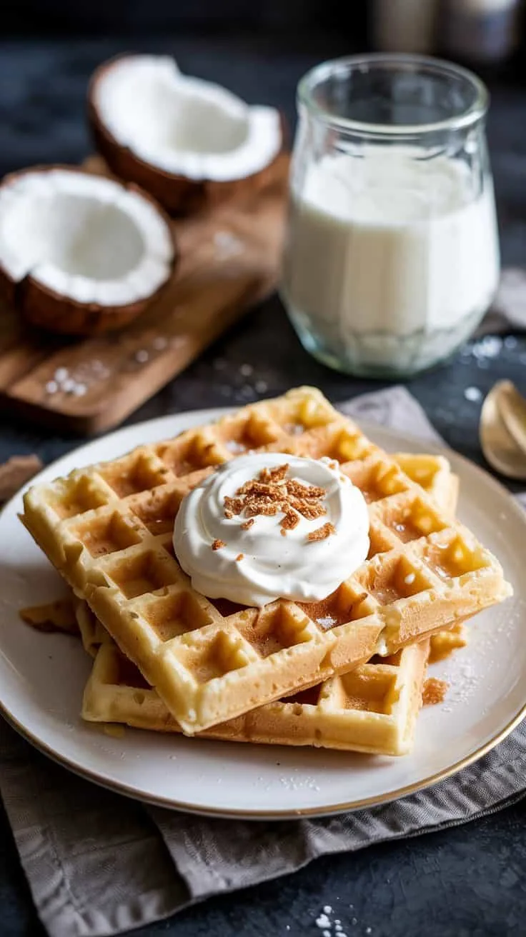 19 coconut flour waffles with sugar free mstrhuntrn q 7mktg