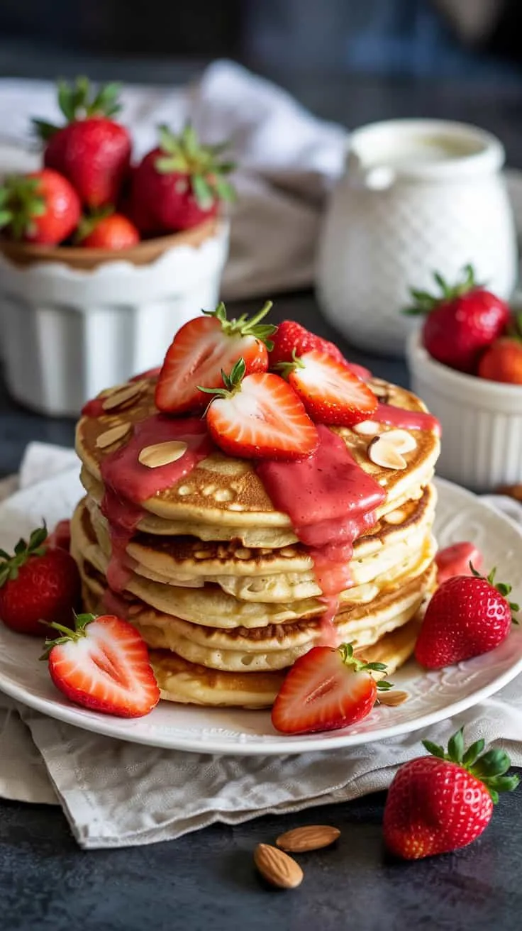 Almond pancakes