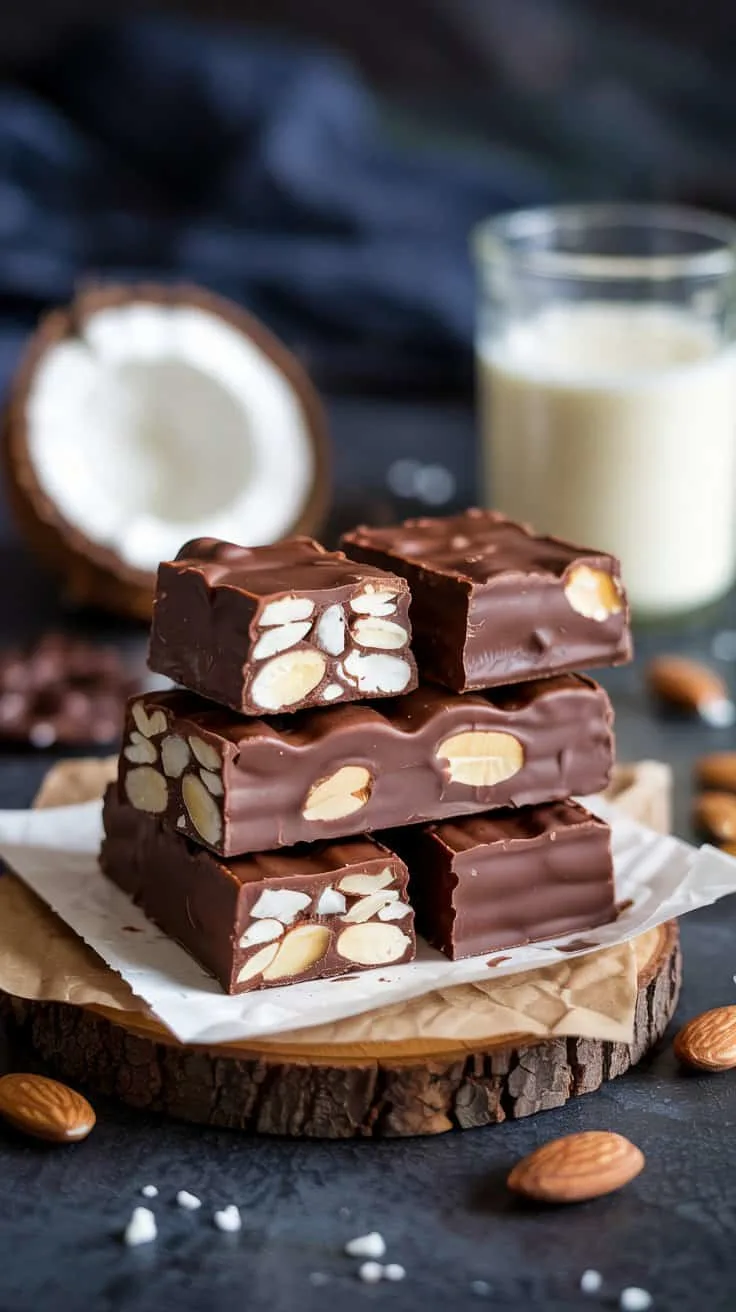 Almond joy protein bars these almond j puomqjg