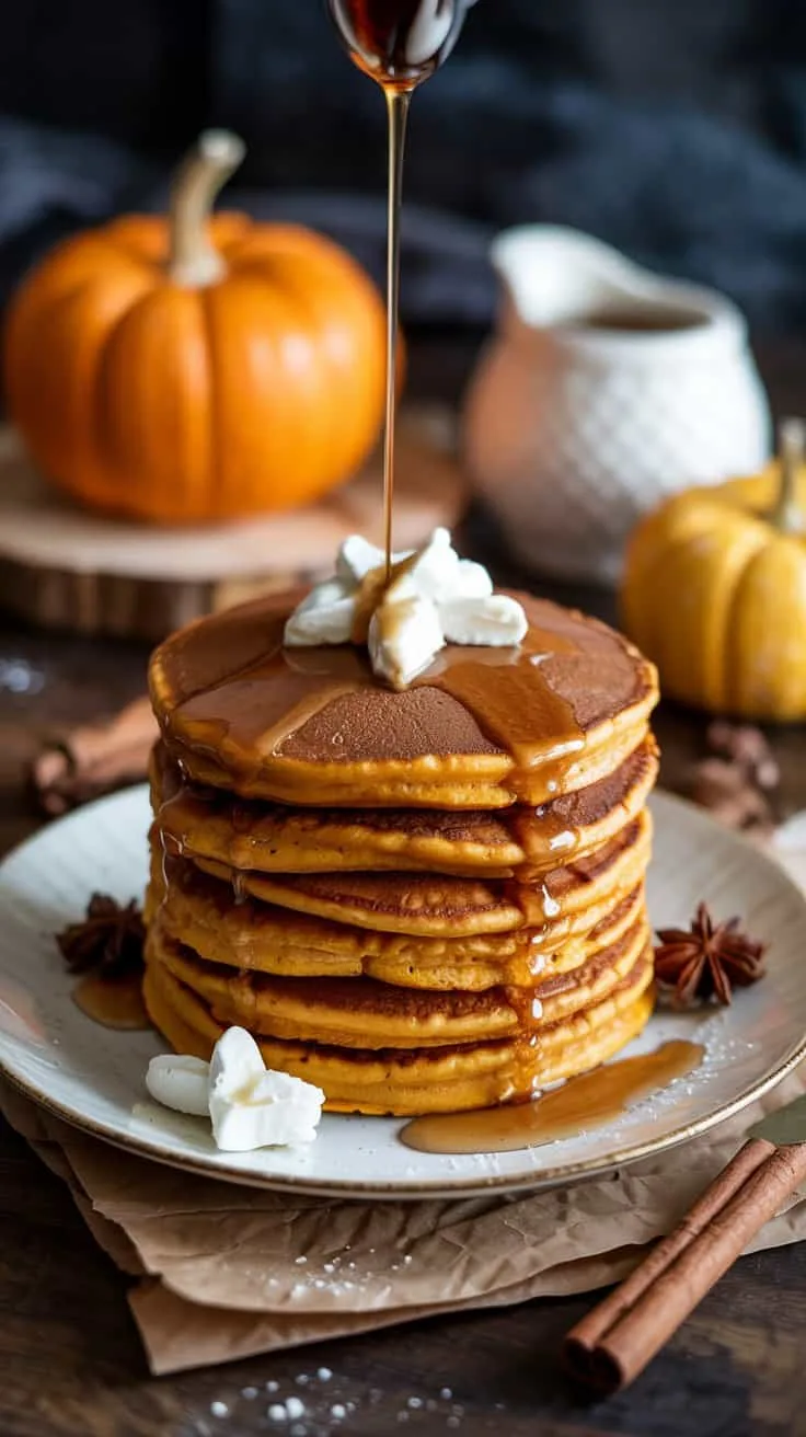 Pumpkin protein pancakes with cinnamo fr2ltc xr