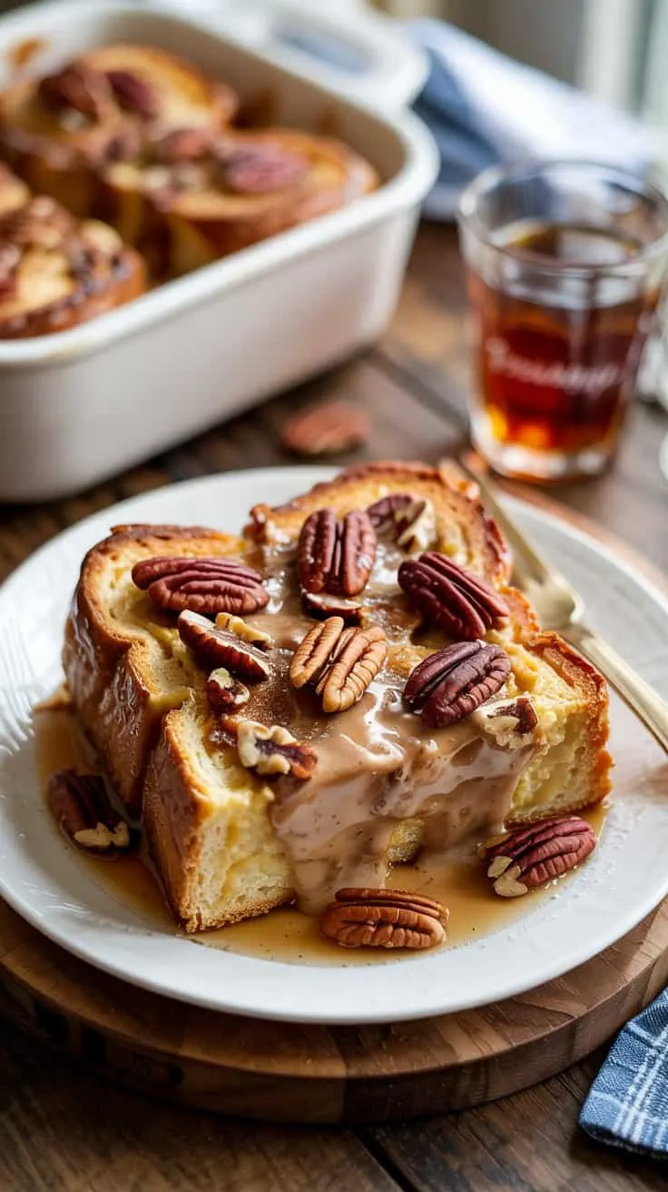 Maple pecan baked french toast maple p i2ow
