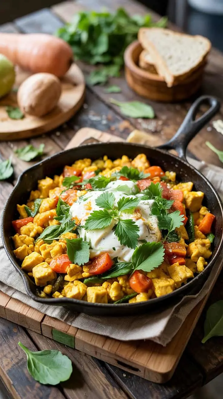 Tofu scramble breakfast skillet this t gt qzcafi