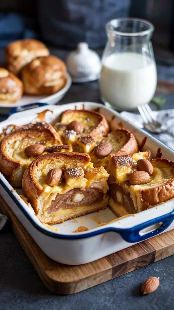 Gluten free baked french toast cassero