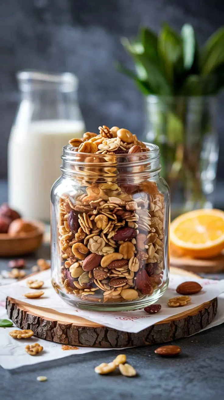 Low sugar nutty granola this low sugar ib5ajw