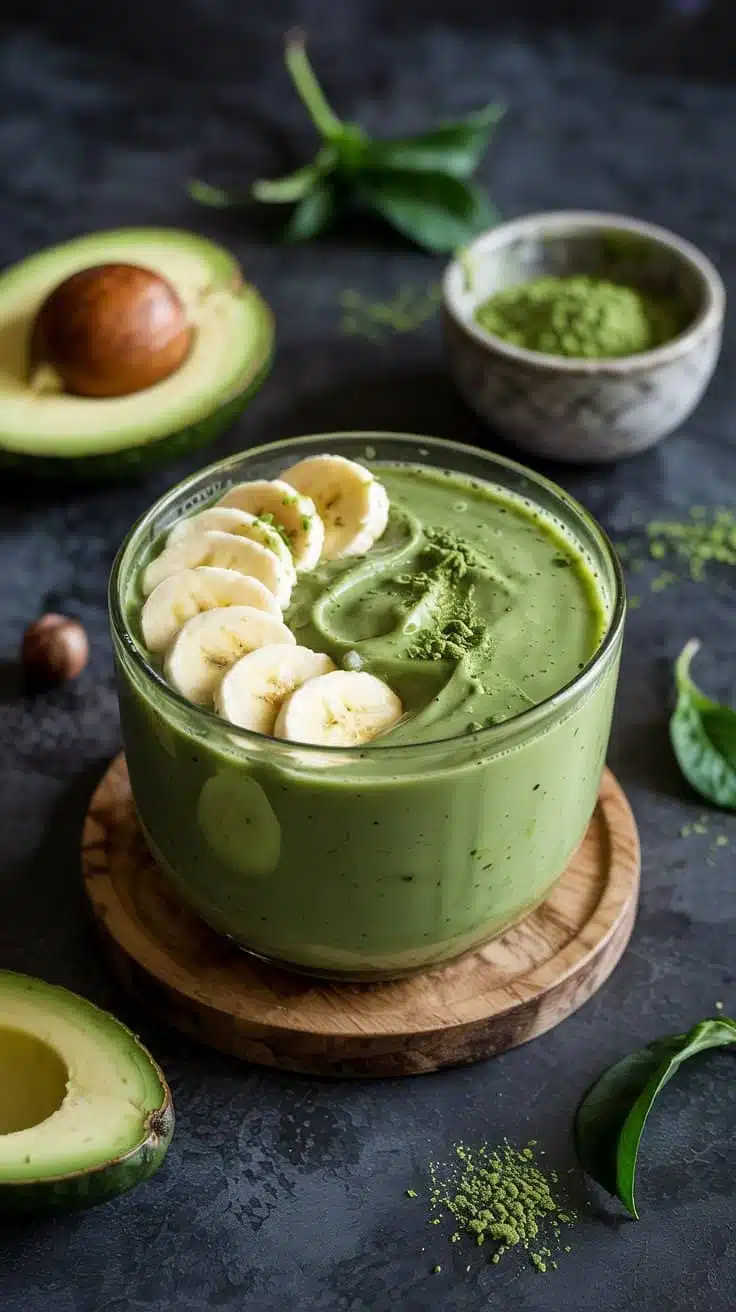 Matcha green tea smoothie bowl this ma f 7g