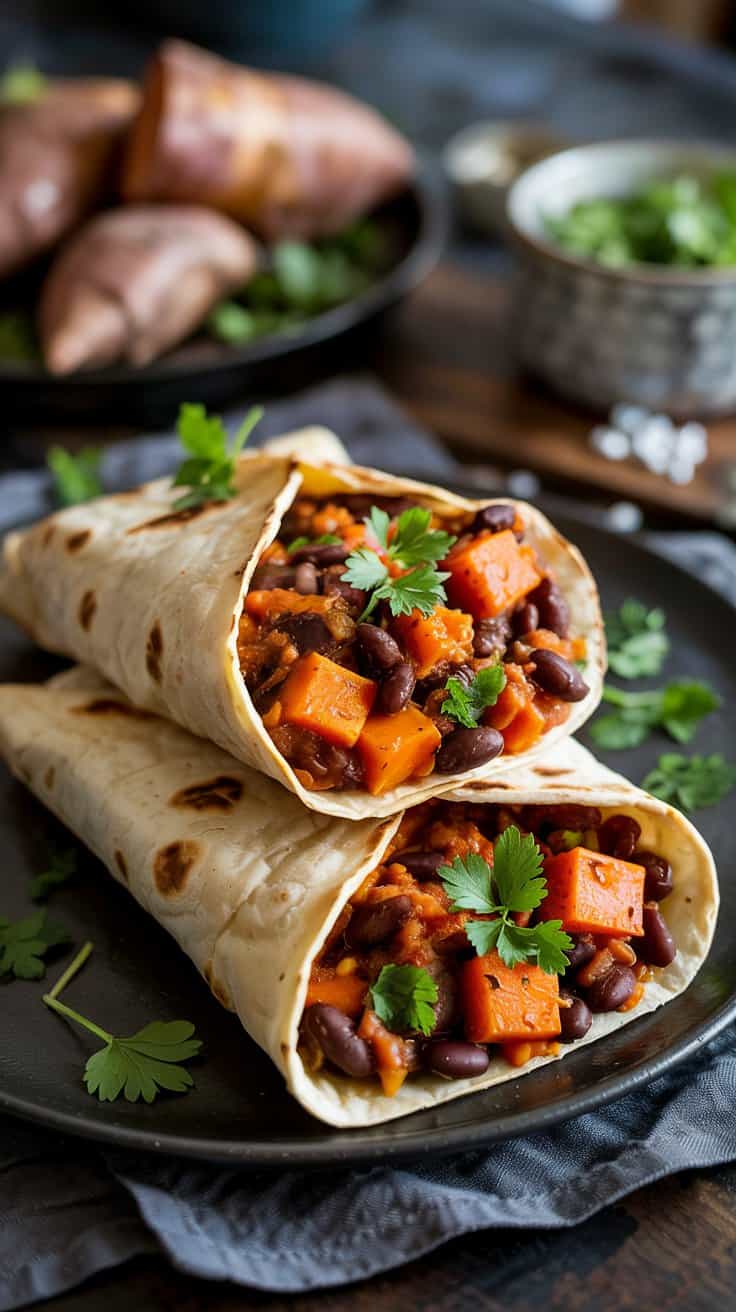 Sweet potato black bean b