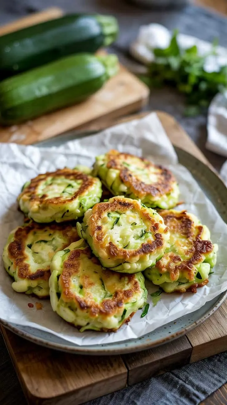 Zucchini and parmesan fritters zucchin h35kbygiw