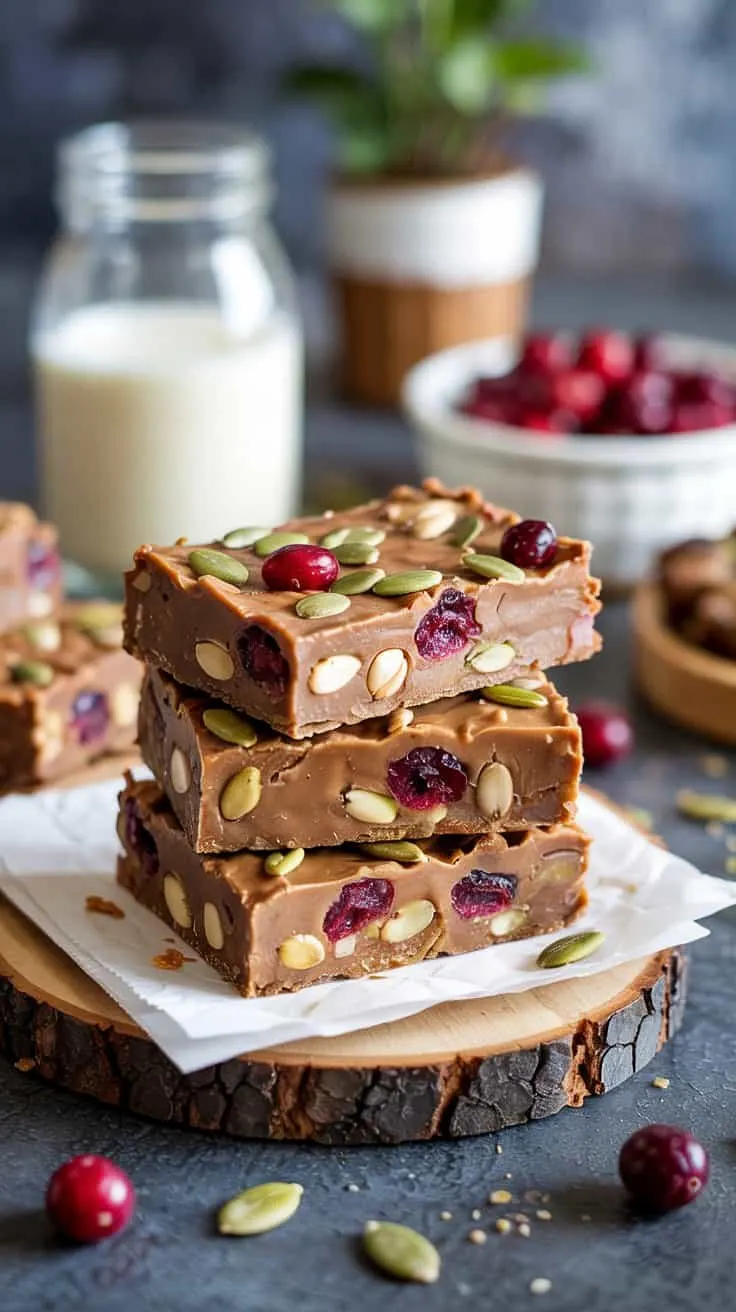 Sunflower seed butter cranberry bars t pz9zq zpy4 sqb9oq