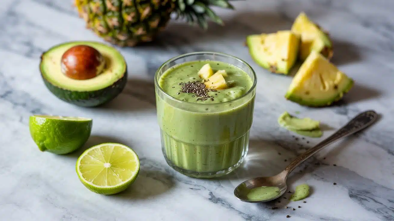 Avocado and pineapple gre