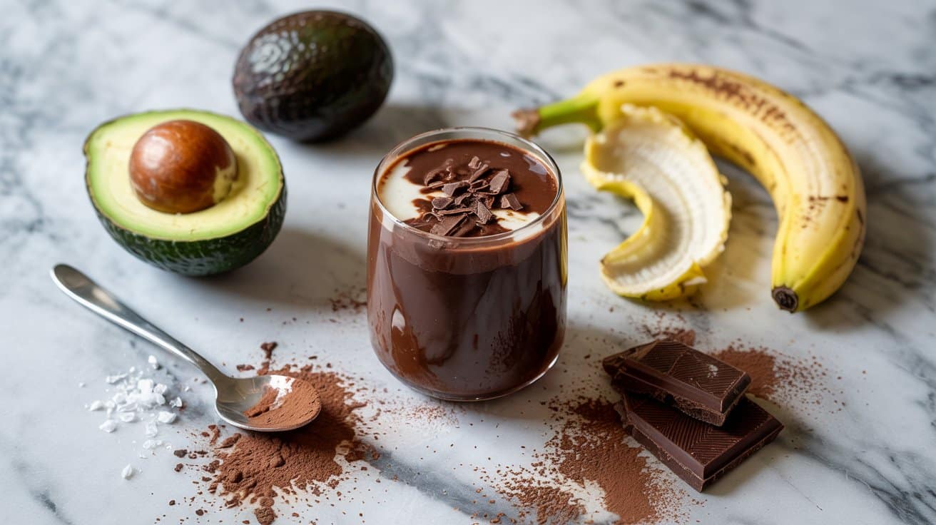 Chocolate avocado banana smoothie a br ar2 zfwrsuk w