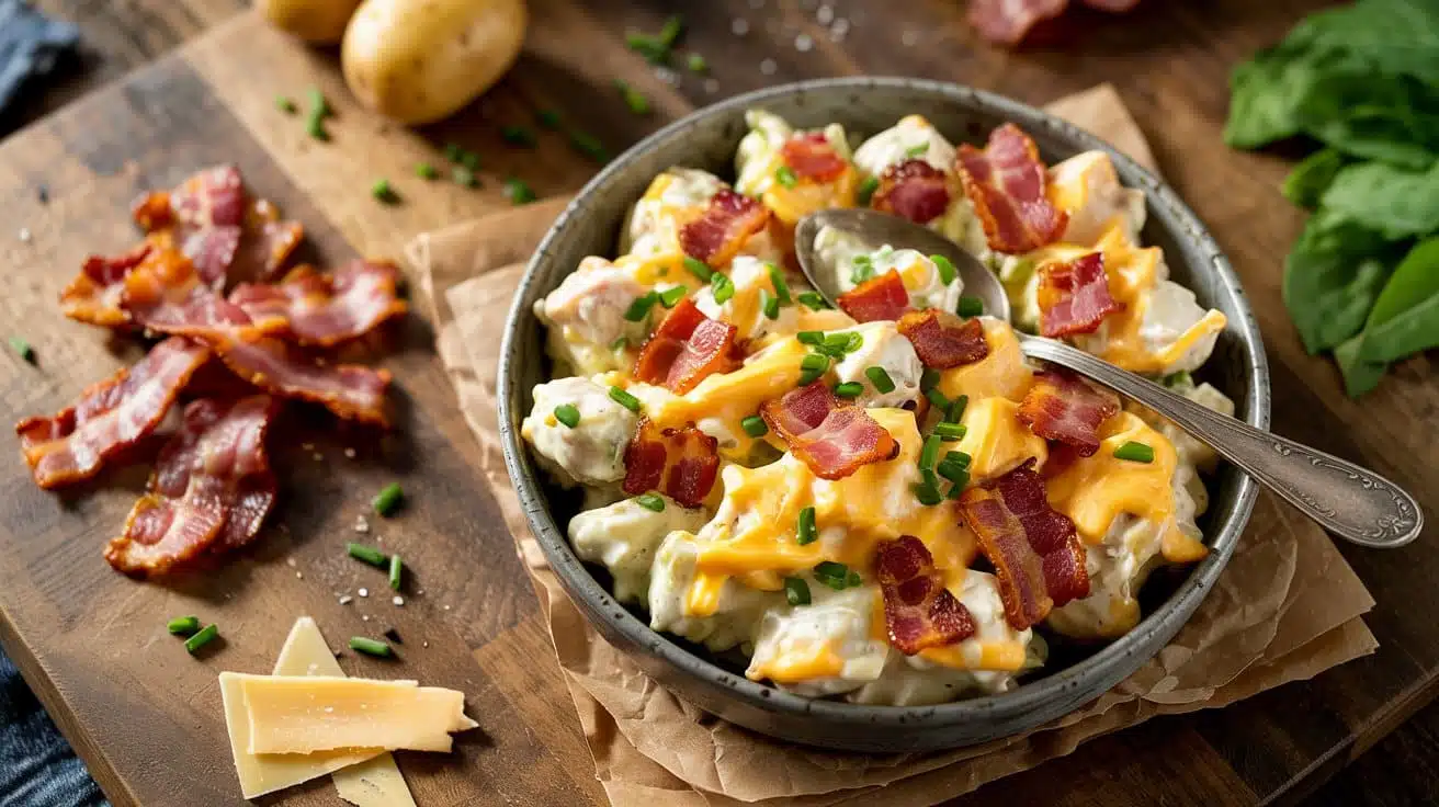 Classic loaded bacon and cheddar potat 2gig sfgtb vq