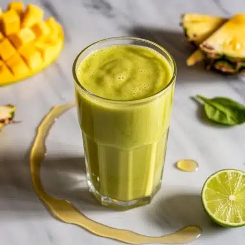 Mango pineapple spinach smoothie a bri rswh6u