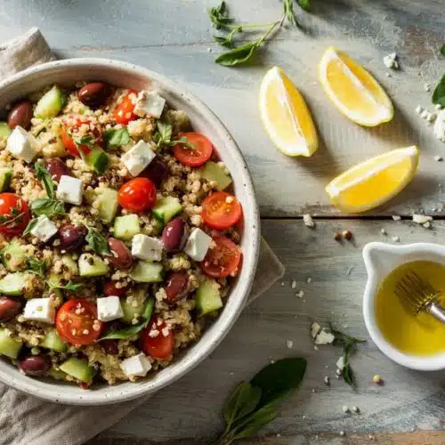 Quinoa salad with feta a txq0