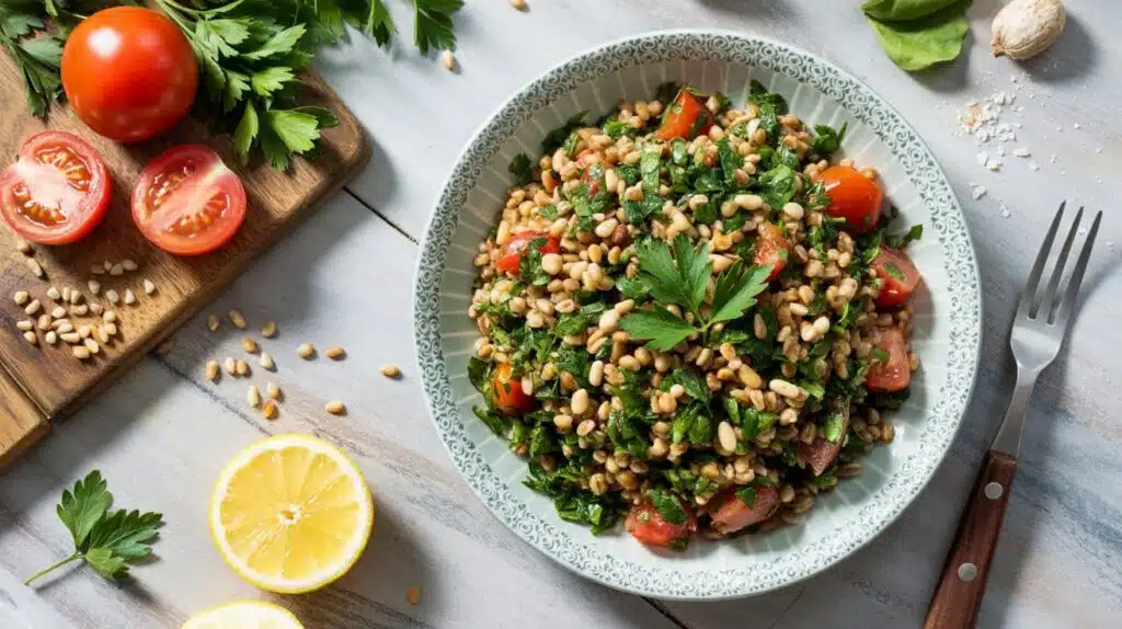 19 Farro Salad Recipes with Big Crunch