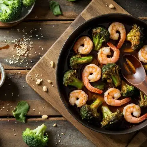 Shrimp and broccoli stir fry a bright uq