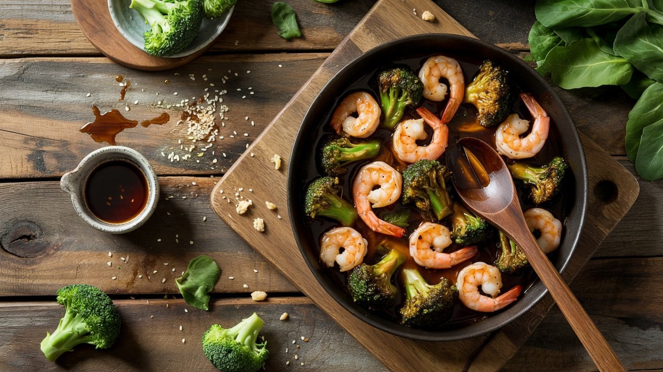 Shrimp and broccoli stir fry a bright uq