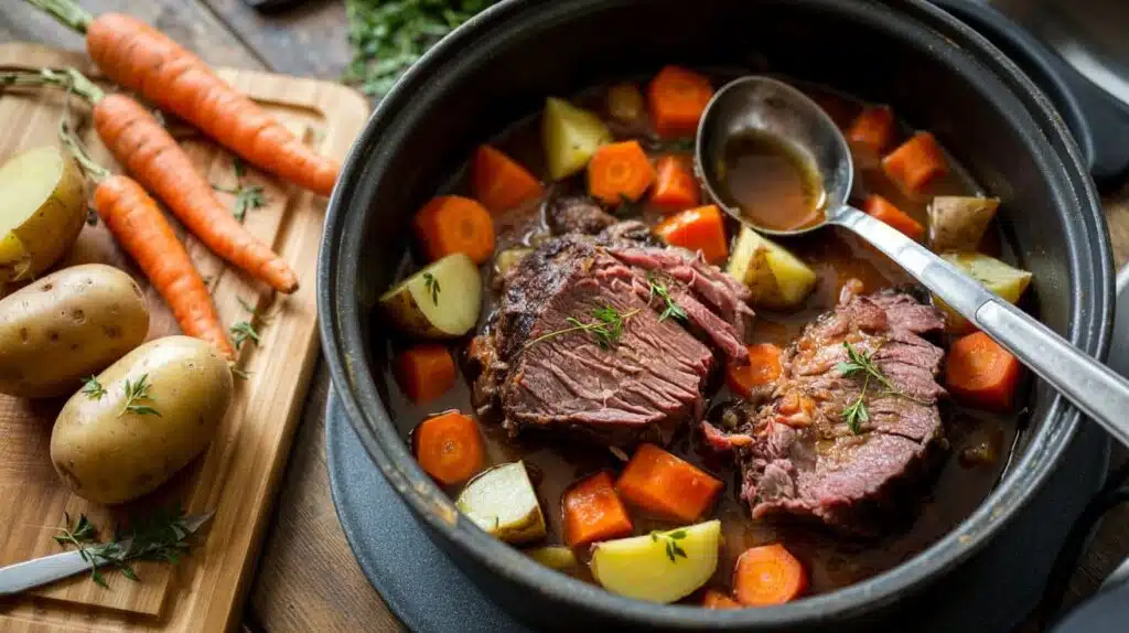 17 Easy Slow Cooker Beef Brisket Dinners for Weeknights