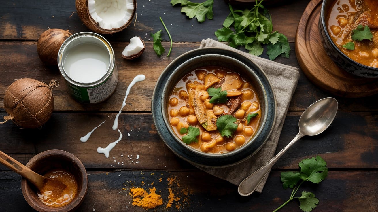 Chickpea coconut curry stew a warm top cfg
