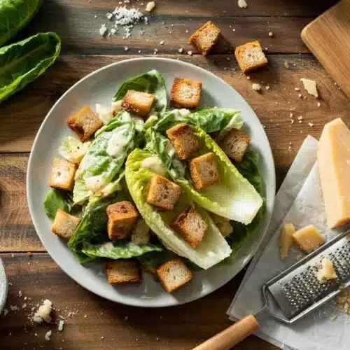 1 classic caesar salad with romaine and dmvdlusyq8o qmfhvkufiw qwlbjumqsra87e