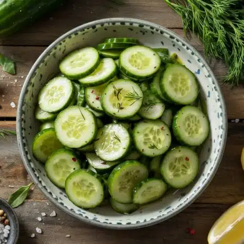 Classic cucumber dill salad a bright t vxlca