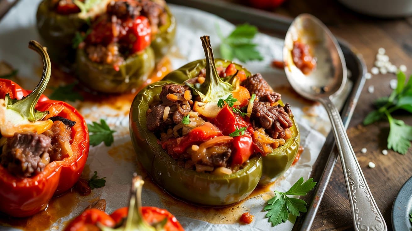 Classic stuffed peppers a bright top d lmh9ms a