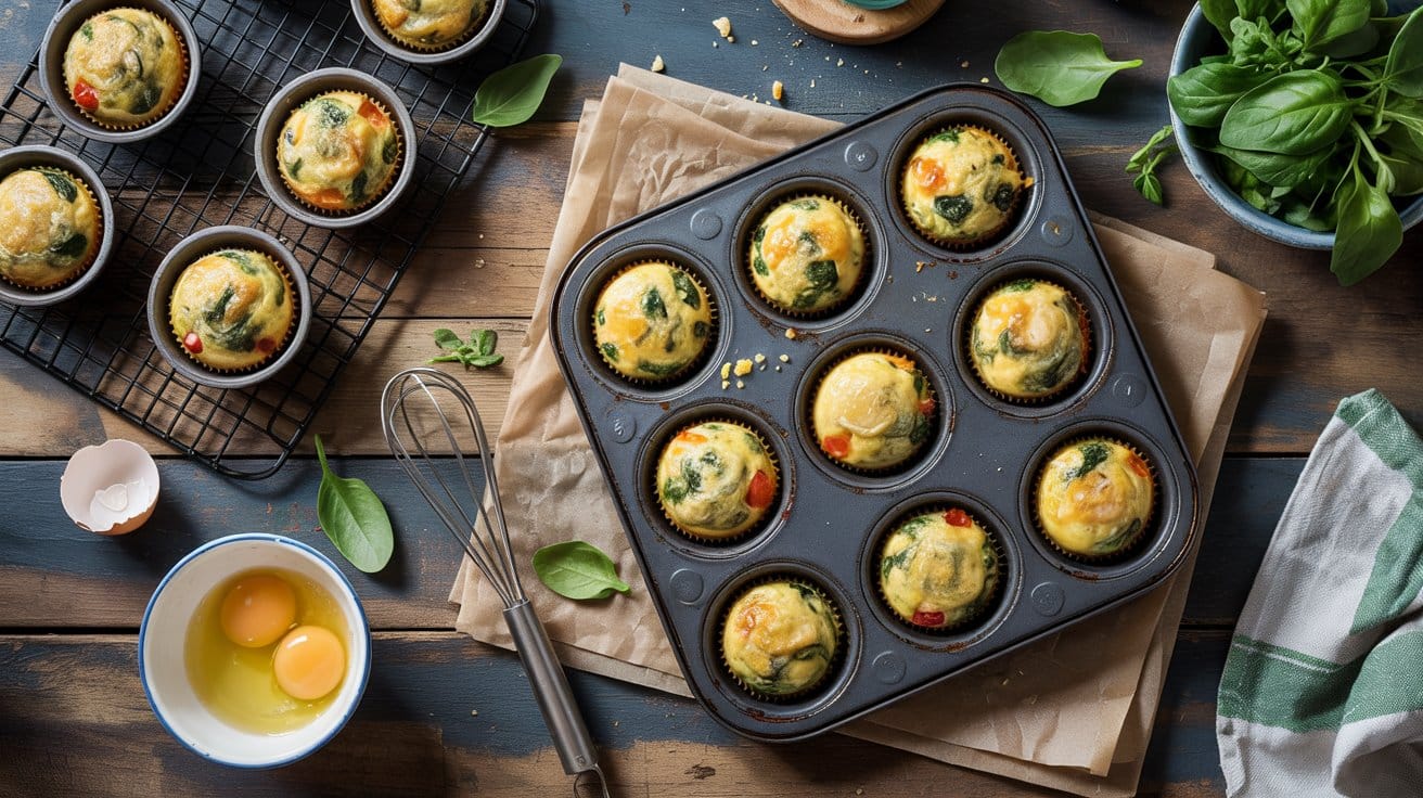 Keto meal prep egg muffins a bright to