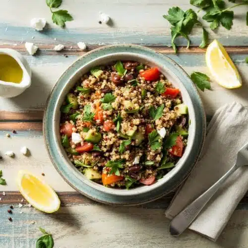 Quinoa salad a bright to
