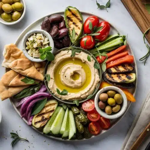 Vegan platter create a b