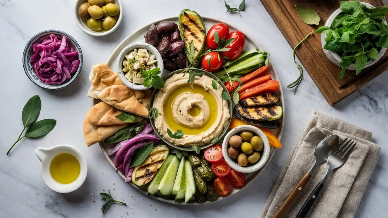 Vegan platter create a b