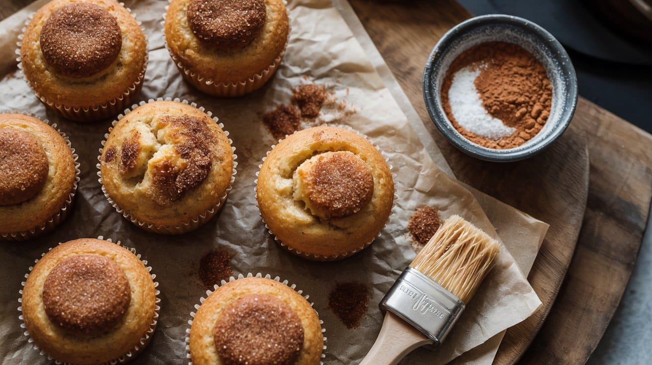 Almond flour cinnamon sugar muffins a 3n mg