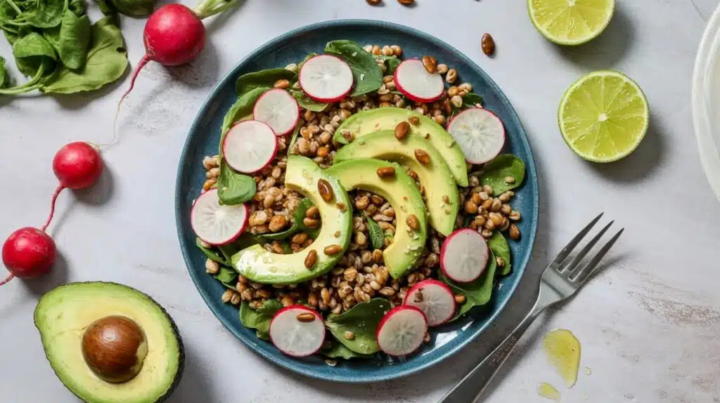 19 Farro Salad Recipes with Big Crunch