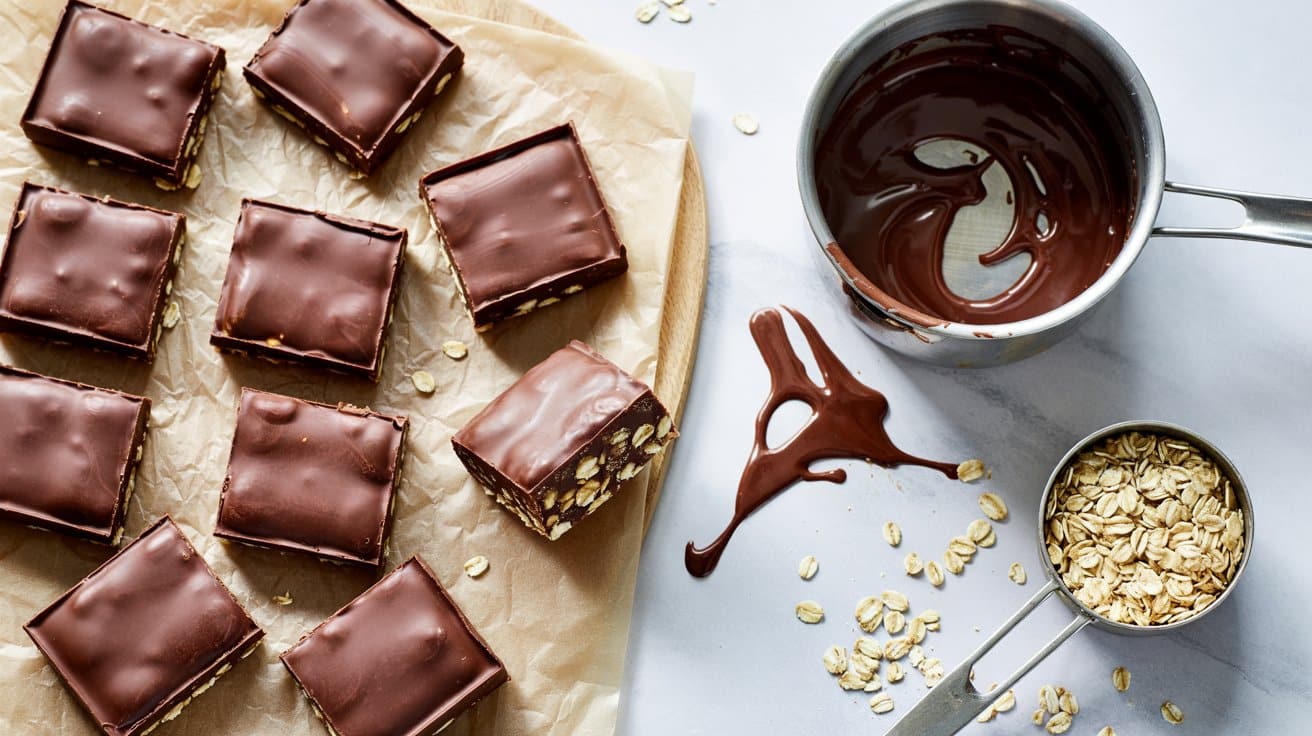 No bake chocolate oat bars a bright o ytfhqe1