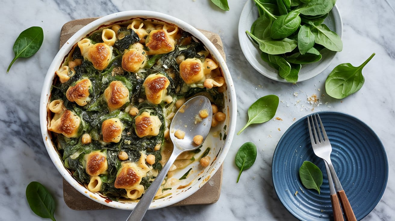 11 chickpea and spinach casserole as bak fojjpnzorw