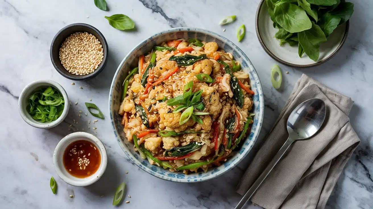 Korean style fried rice l