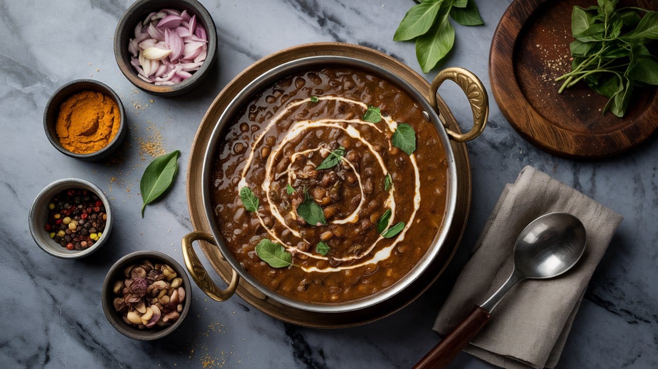 Dal makhani rich black lentil curry w